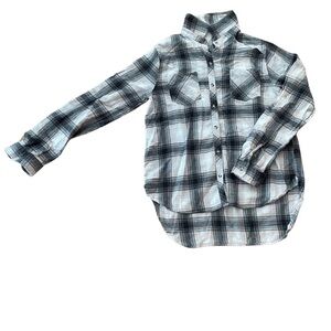 Passport Women’s Plaid Long Sleeve Shirt Size XL